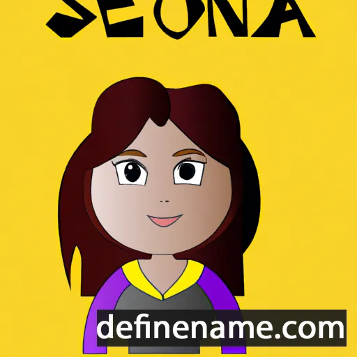 Seona cartoon