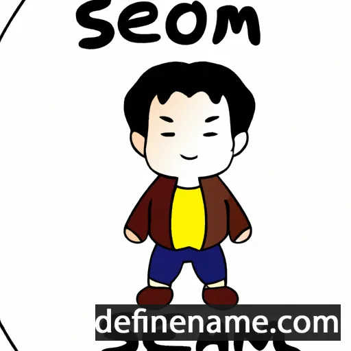 Seosamh cartoon