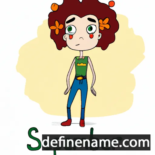 cartoon of the name September