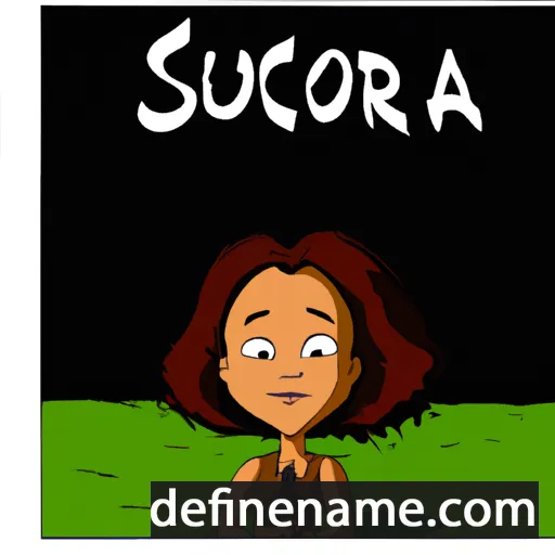 cartoon of the name Sequoia