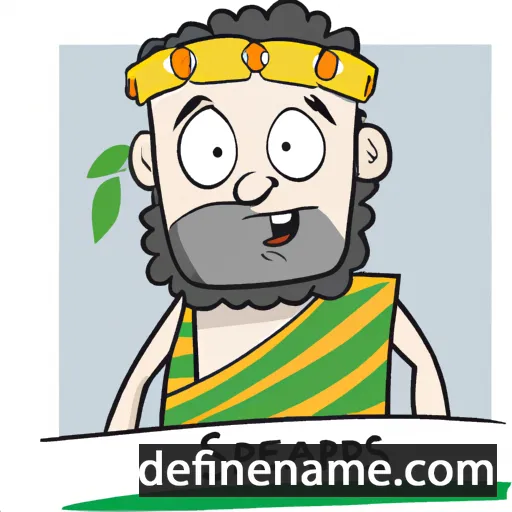 cartoon of the name Serapis