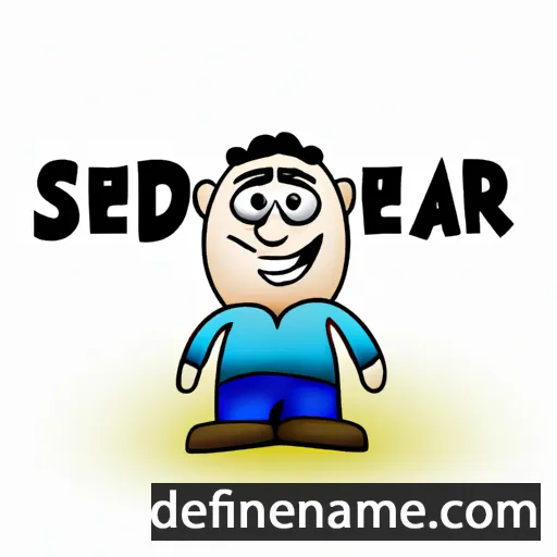 cartoon of the name Serdar