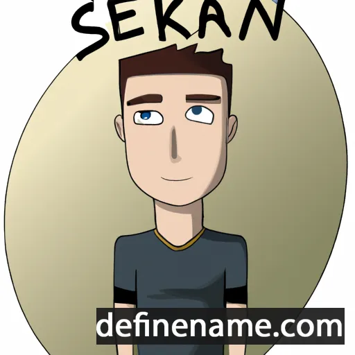 cartoon of the name Serkan