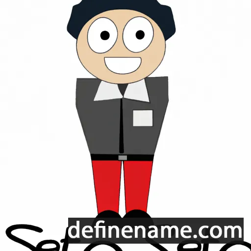 cartoon of the name Sesto