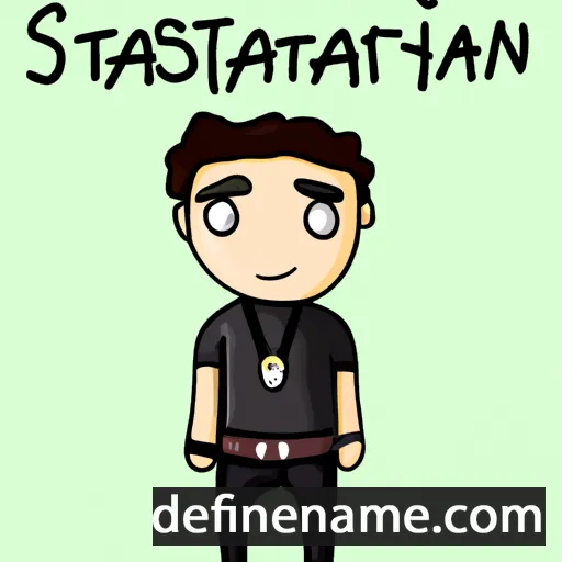 cartoon of the name Sevastian