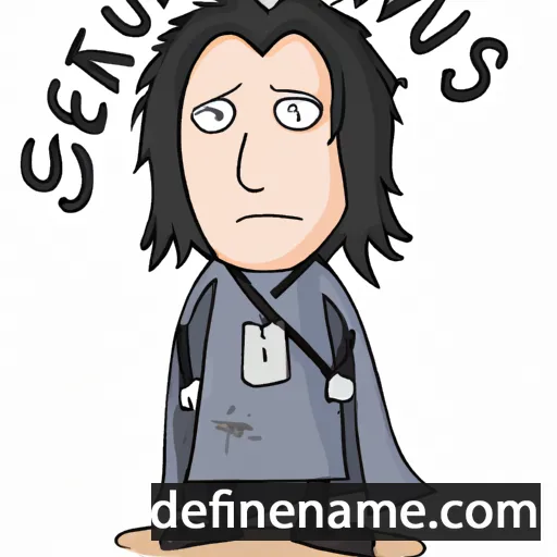 cartoon of the name Severus