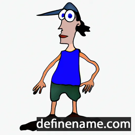 cartoon of the name Shad