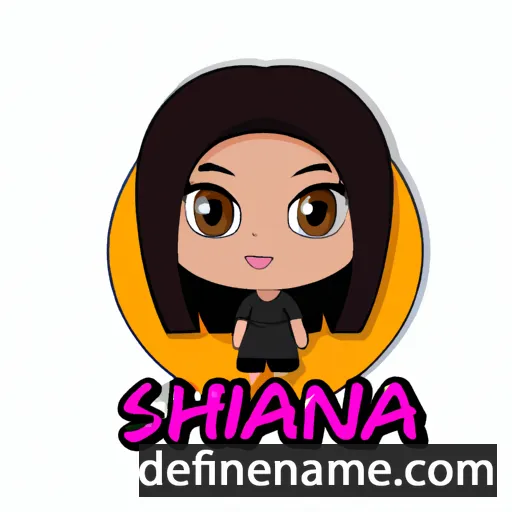 Shania cartoon