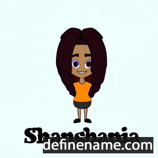 Shaniqua cartoon