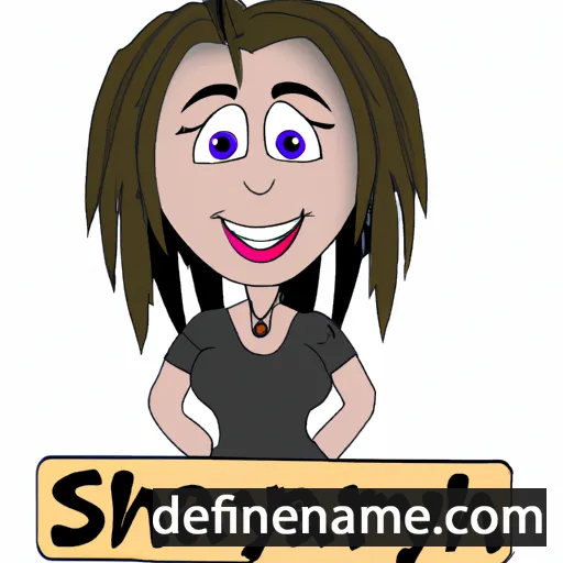 cartoon of the name Sharyn