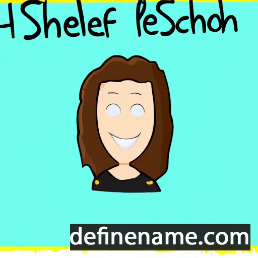 cartoon of the name Shelagh