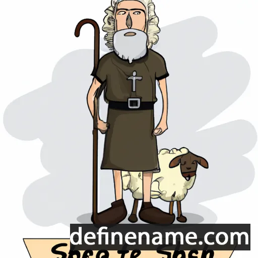 Shepherd cartoon