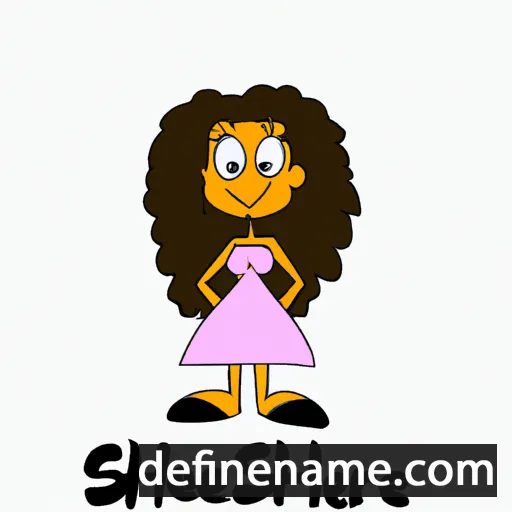 cartoon of the name Sherrie