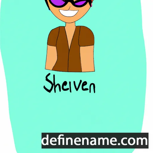 cartoon of the name Shevaun