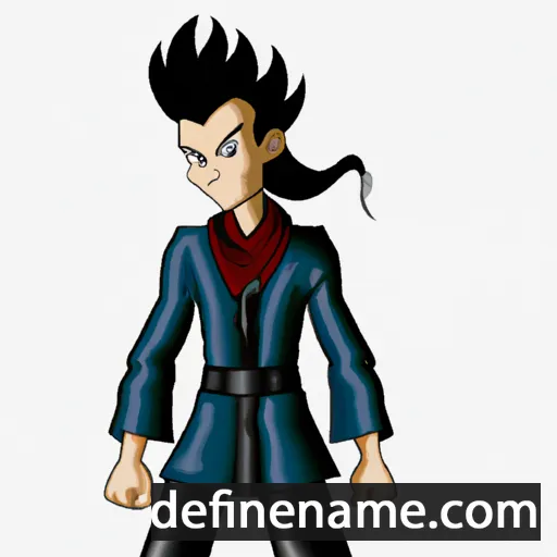 cartoon of the name Shin'ichi