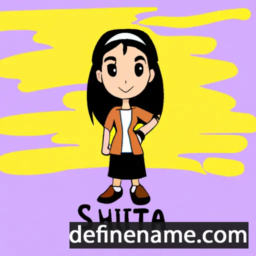 cartoon of the name Shinta