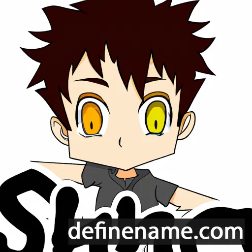 cartoon of the name Shirou