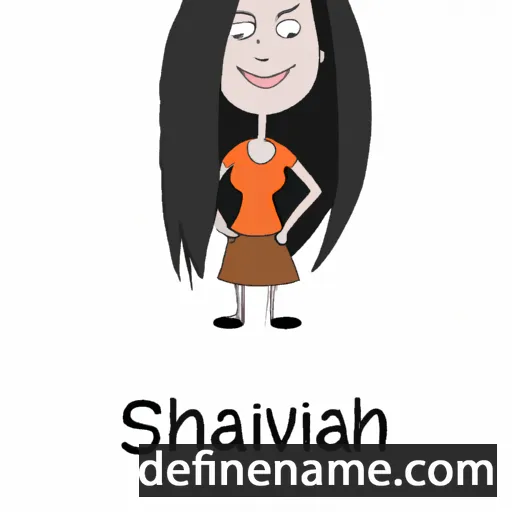 Shivani cartoon