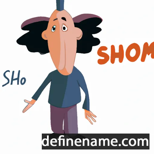 cartoon of the name Shlomo