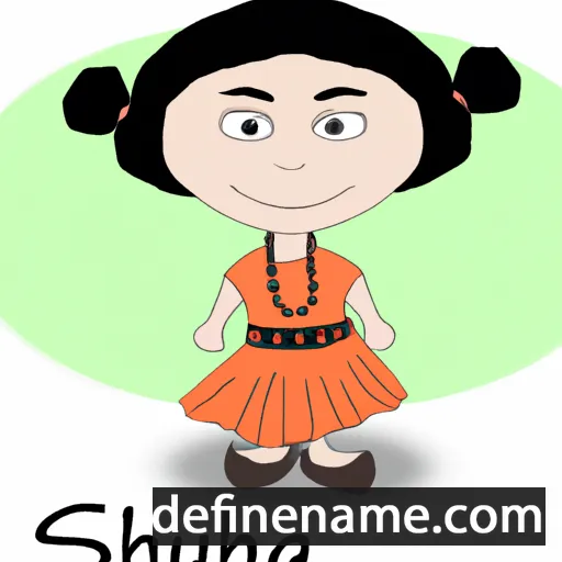 cartoon of the name Shula