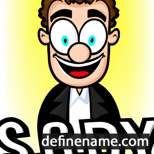 cartoon of the name Sidney