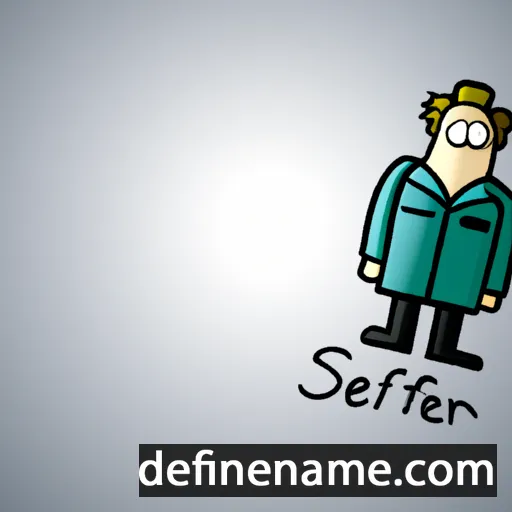 cartoon of the name Sieffre