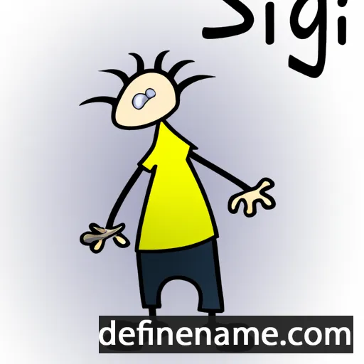 Sigi cartoon