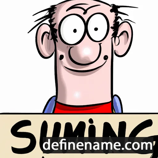 cartoon of the name Sigmund