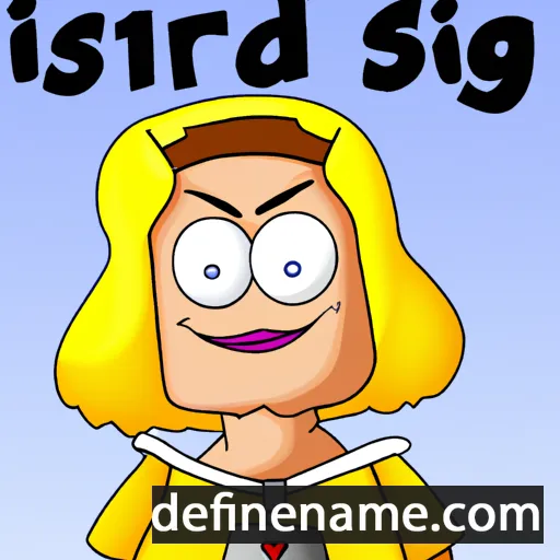 Sigrid cartoon