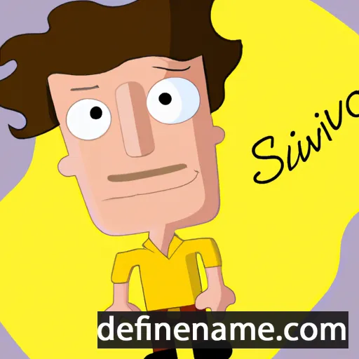 Silvano cartoon