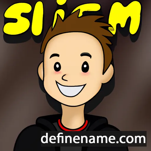 Simen cartoon