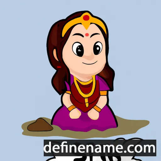 cartoon of the name Sita