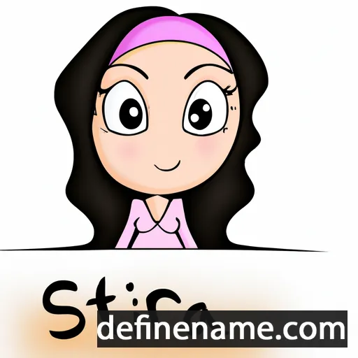 cartoon of the name Sitora