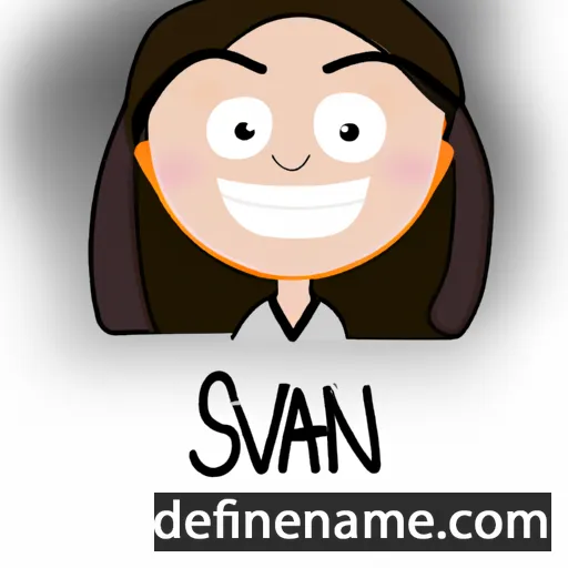 cartoon of the name Sivan