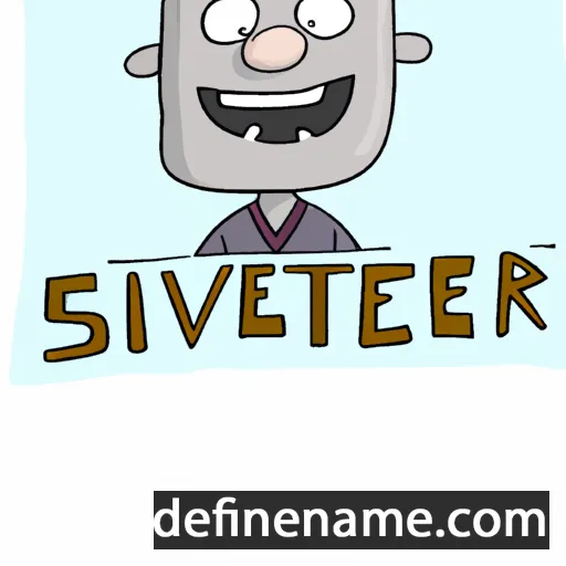 cartoon of the name Sivert