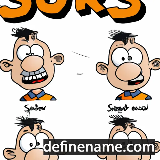 Sjors cartoon