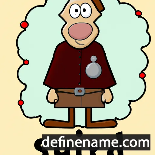 cartoon of the name Sjurd