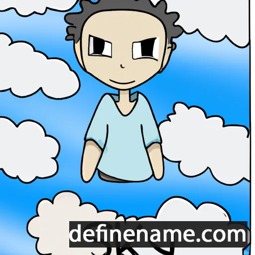 cartoon of the name Sky