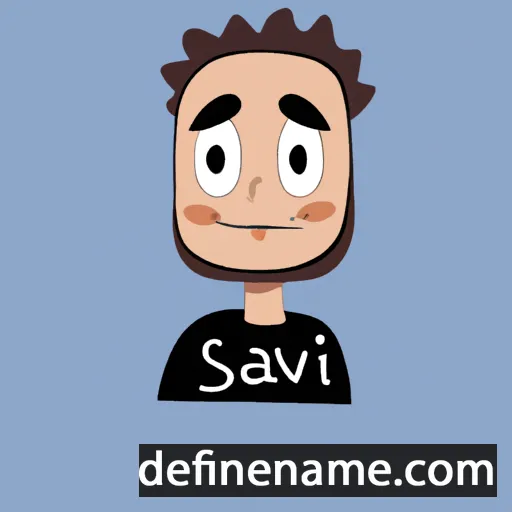 cartoon of the name Slaven