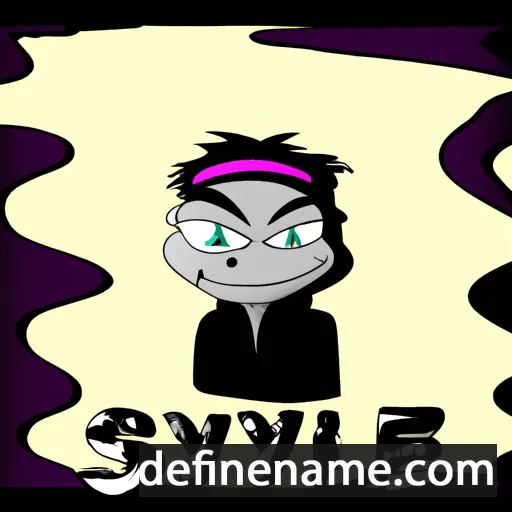 cartoon of the name Sly