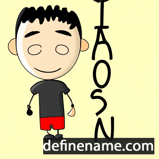 cartoon of the name Soan