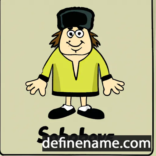 cartoon of the name Sobeslav