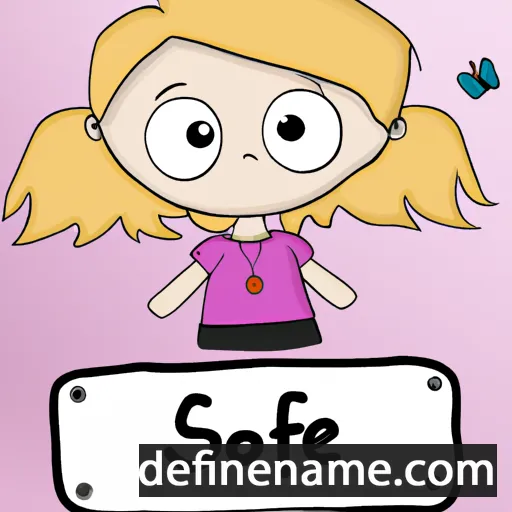 Sofie cartoon