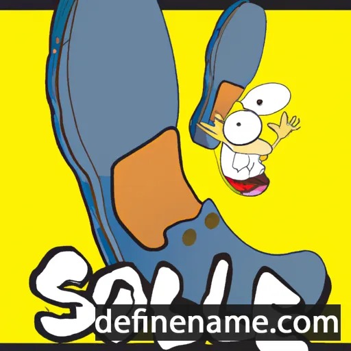 cartoon of the name Sole