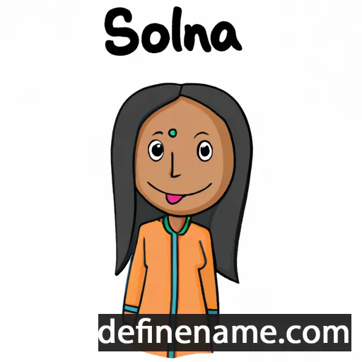 Sonal cartoon