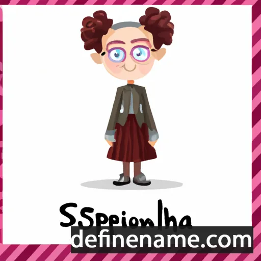 Sophronia cartoon