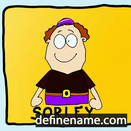 cartoon of the name Sorley