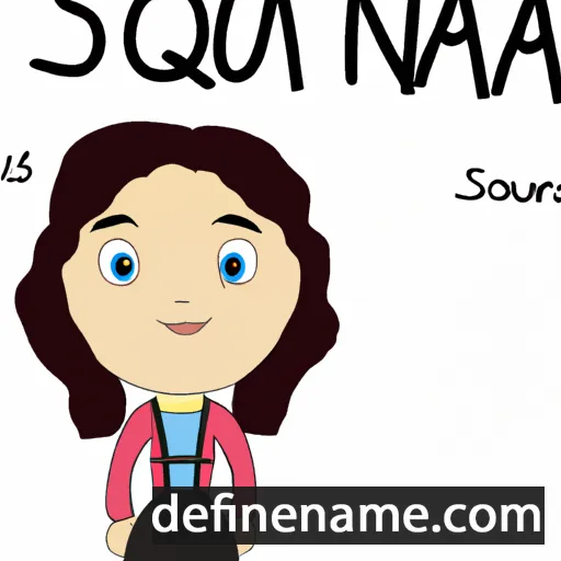 Sousanna cartoon