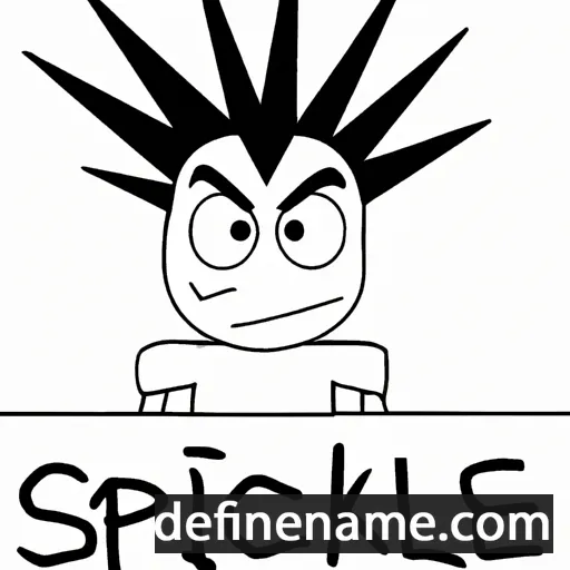 cartoon of the name Spike