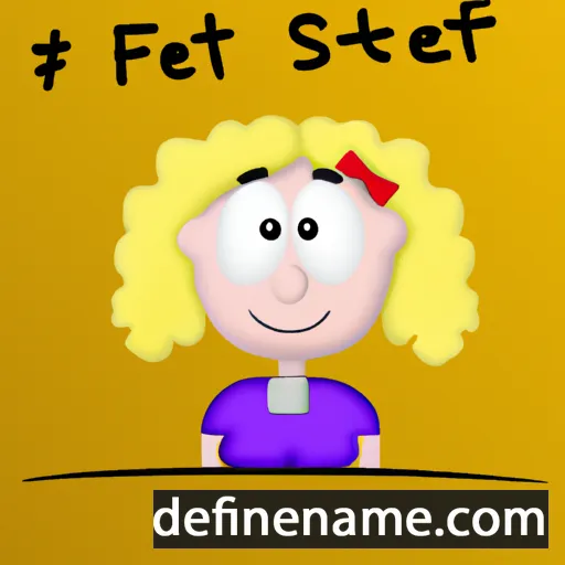 Steffi cartoon